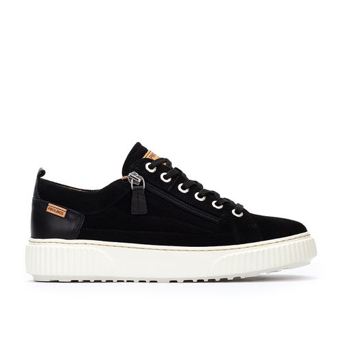 Pikolinos RIELLS W4Z Women's leather Sneakers BLACK