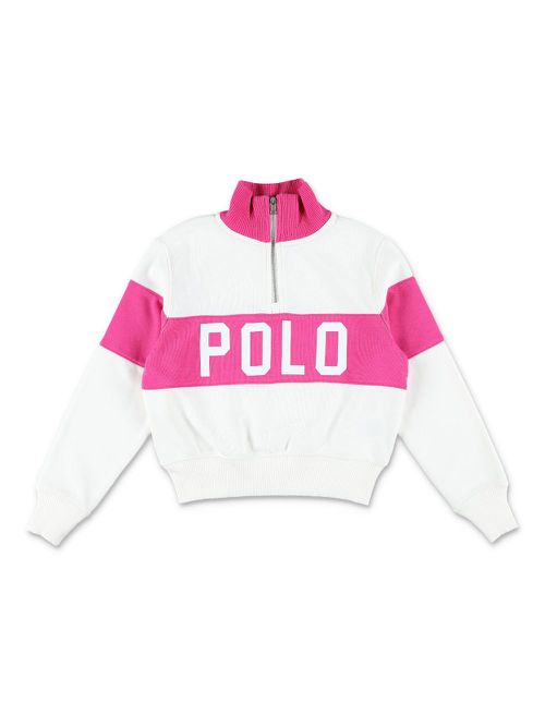 Striped sweatshirt - White