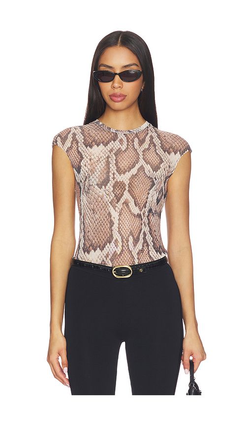 AFRM Nina Top in Beige. XXS. Also in S, XS, M, L, XL, XXL, 1X, 2X, 3X
