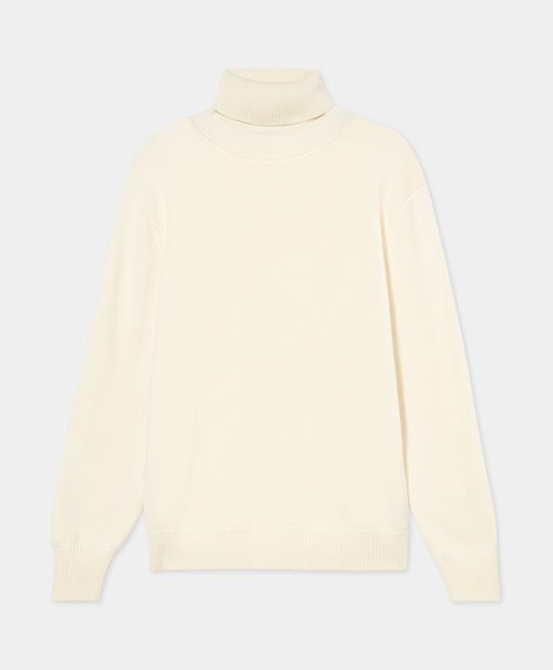 Merino Wool Turtleneck Sweater