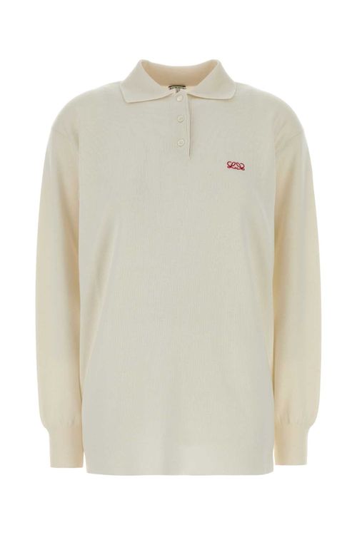 Sweater Polo Sweater — White