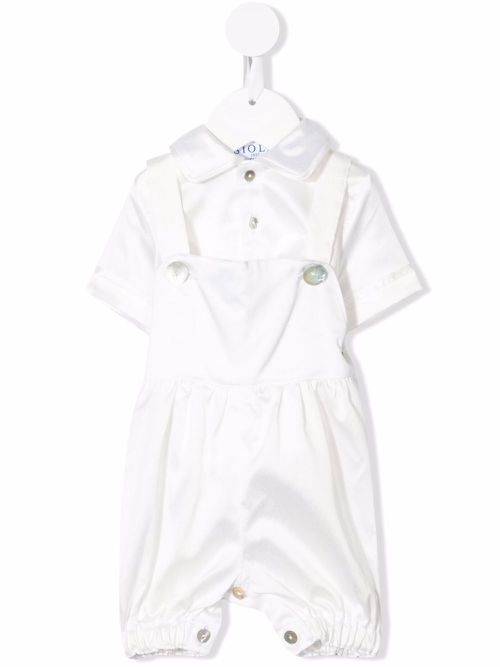 Banana jumpsuit set - White