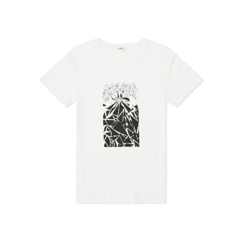 Graphic-Print Cotton T-Shirt — White