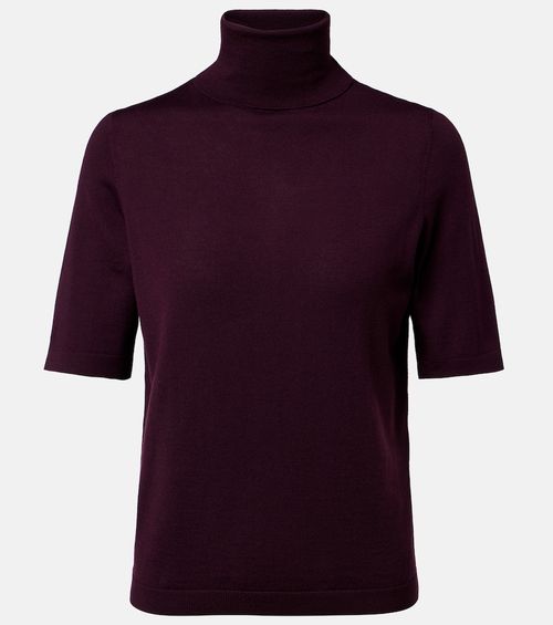 Turtleneck virgin wool sweater