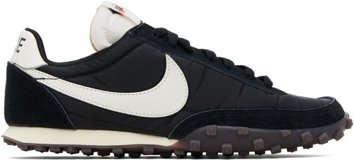 Black Waffle Racer Sneakers