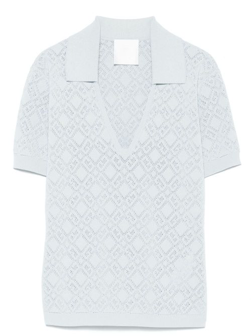 Givenchy fine knit T-shirt - Blue