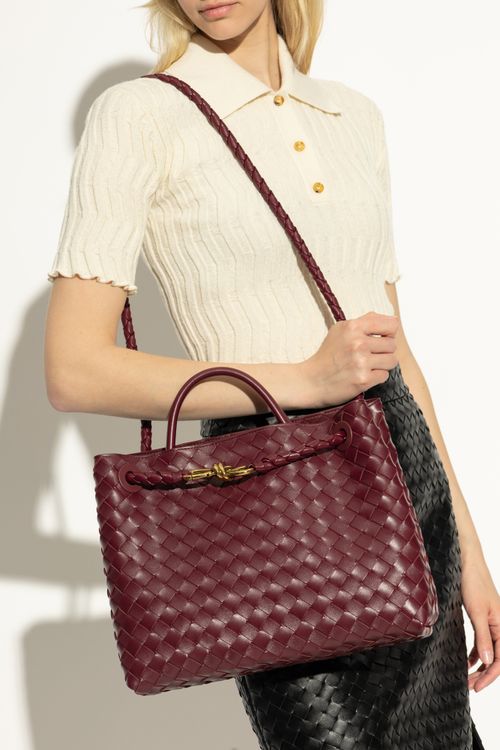 Bottega Veneta Bag 'Andiamo', Women's, Burgundy