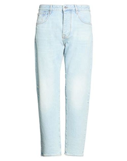 Man Jeans Blue Size 30 Cotton, Elastane