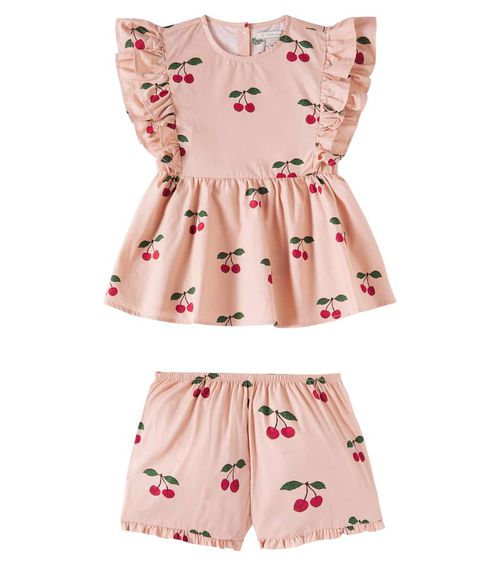 Konges Sløjd Verbena printed cotton top and shorts set