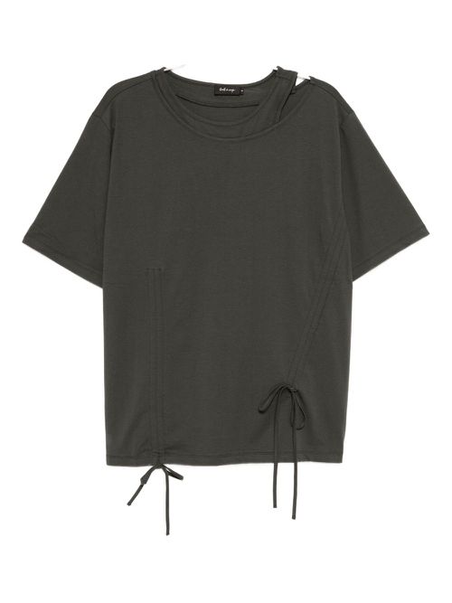 Ruched tee - Grey