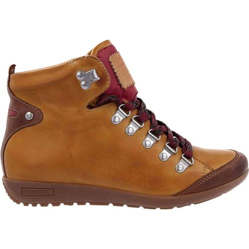 Pikolinos Lisboa Calfskin Leather Women's Ankle Boots