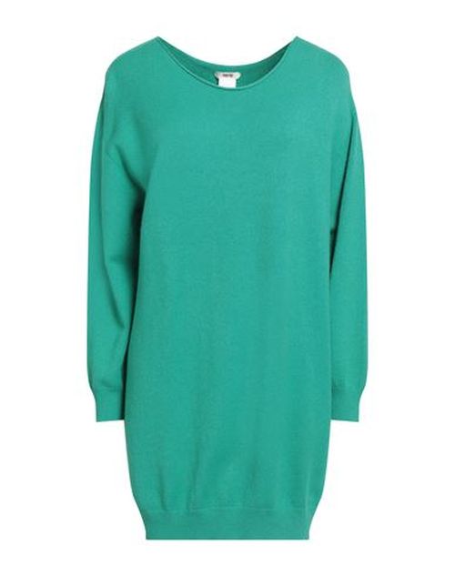 Woman Sweater Emerald green Size S/M Viscose, Polyester, Polyamide