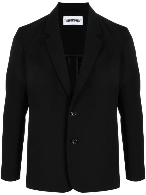Single-breasted blazer - Black