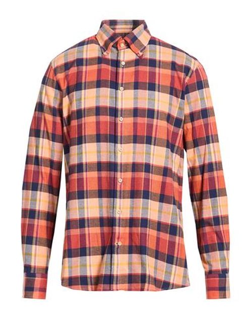 Stenströms Man Shirt Salmon pink Size L Cotton