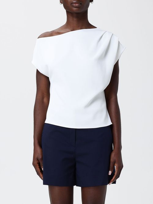 Top Woman color Yellow Cream