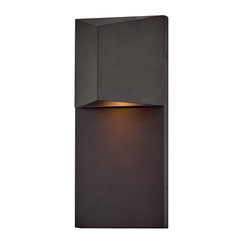 Dark Oxidized Brass LED Wall Mount from the Treva Collection