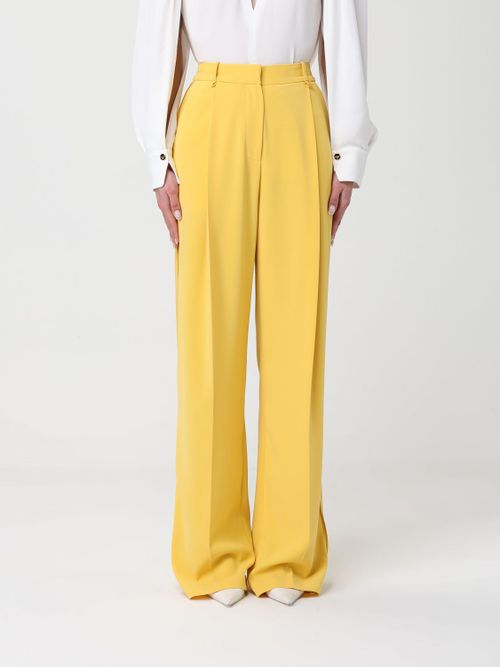 Pants Woman color Yellow
