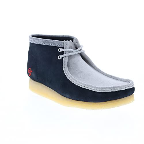 Clarks Mens Wallabee Boot Varsity Blue Chukkas Boots Boots
