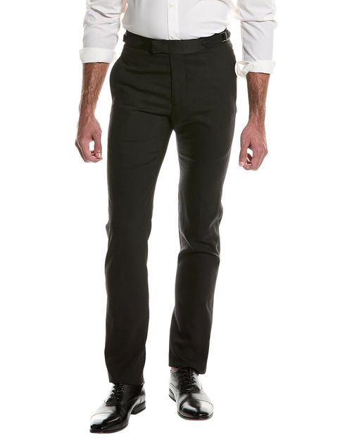 Sutton Fit Wool Tuxedo Pant
