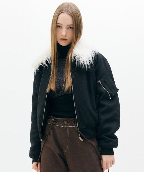 LX FUR COLLAR Jacket