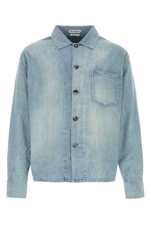 Chambray Shirt — Blue