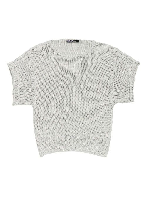 Bimba y Lola oversized knitted top - Grey