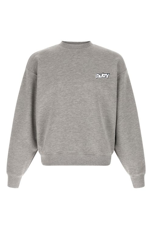 Logo Print Embroidery Sweatshirt