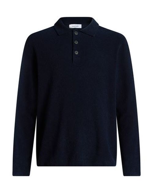 Man Sweater Midnight blue Size 48 Virgin Wool, Polyamide