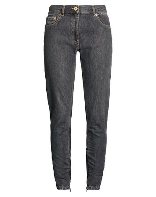 Woman Jeans Black Size 31 Cotton, Viscose, Polyacrylic, Elastane