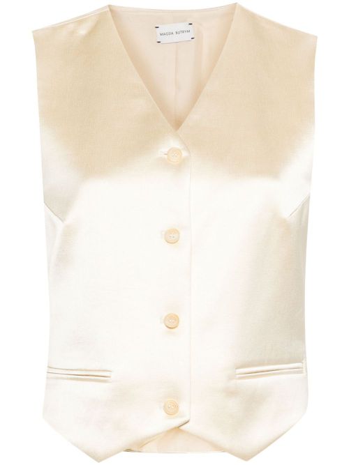 Silk waistcoat - Neutrals