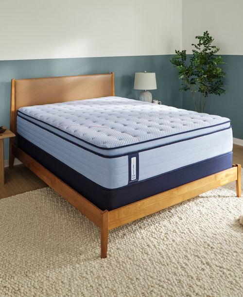 "Posturepedic Seafield 14"" Soft Euro Pillowtop Mattress Set - Full"