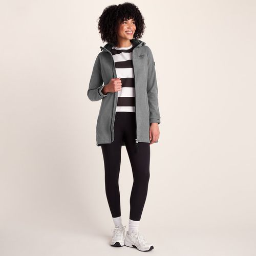 TOG24 Keld Womens Softshell Long Jacket Dark Grey
