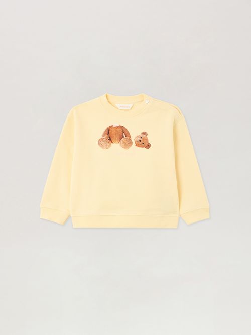 Bear Crewneck Kids  Giallo/yellow