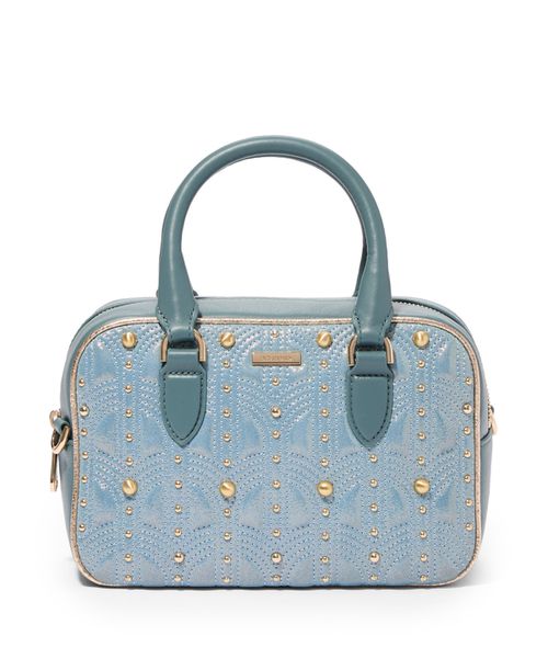 Mara Small Satchel Bag - Moonlit Blue Piazza