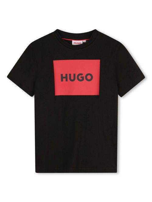 Logo-print T-shirt - Black