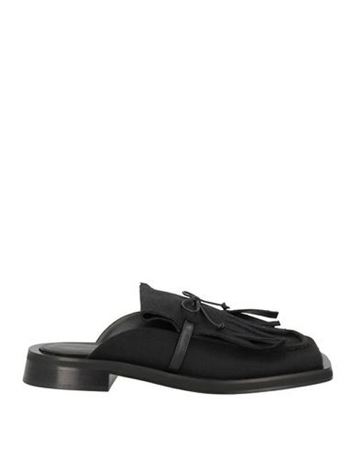 Woman Mules & Clogs Black Size 5 Textile fibers