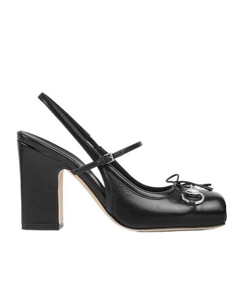 Women's Horsebit slingback pump