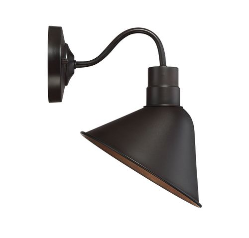Trade Winds Josiah 1-Light Outdoor Wall Lantern in Oil Rubbed Bronze - TW52261ORB