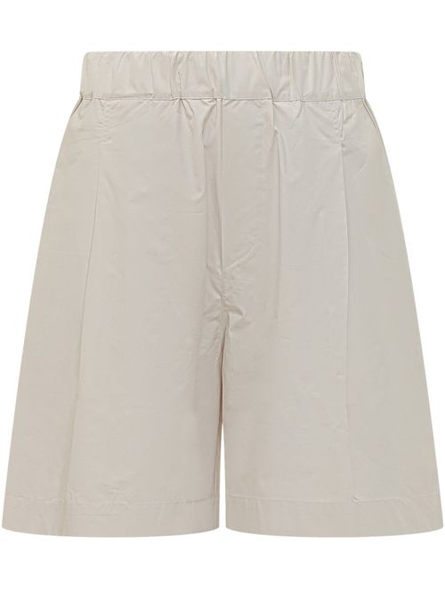 Grey Solid Shorts