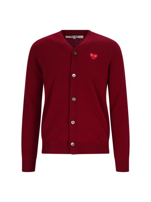 Heart Patch 100% Wool Sweater