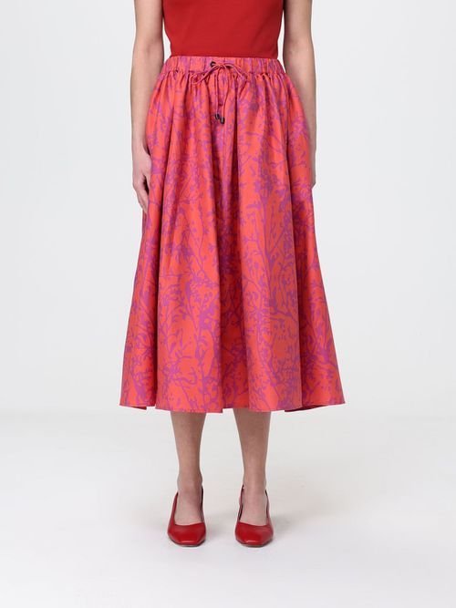 Skirt Woman color Coral