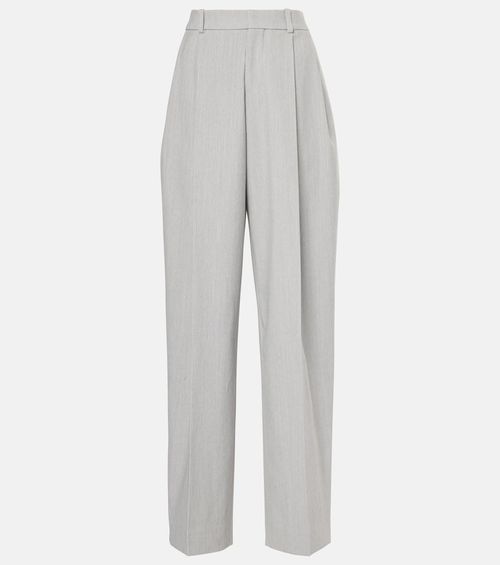 Curzio mid-rise jersey wide-leg pants