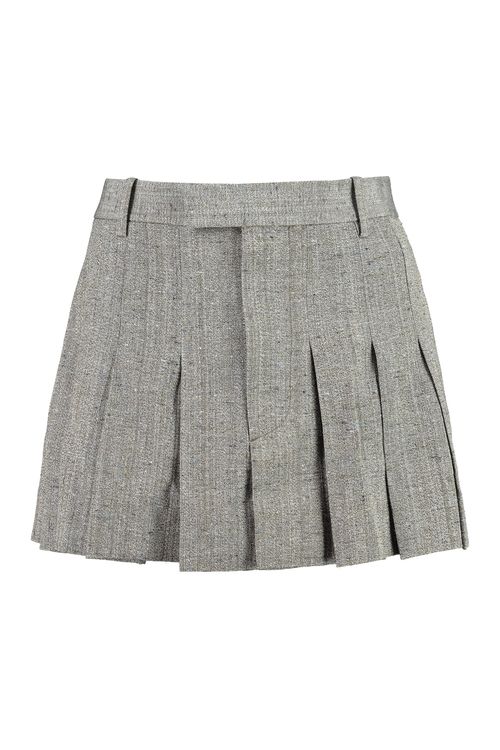 Plisse Textured Skirt