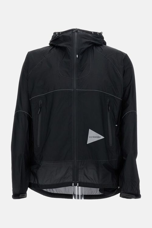 And Wander Rain Jacket Black