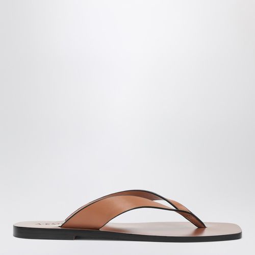 The Kinto Sandals brown in leather