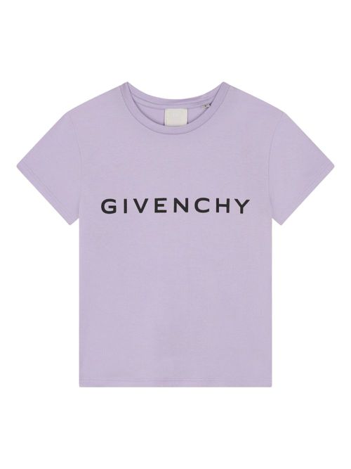 Logo-print T-shirt - Purple