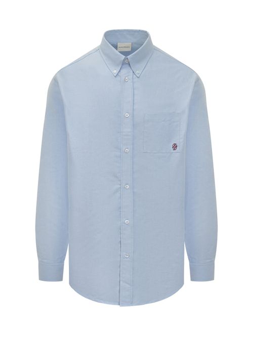 Blue Regular Logo Shirt