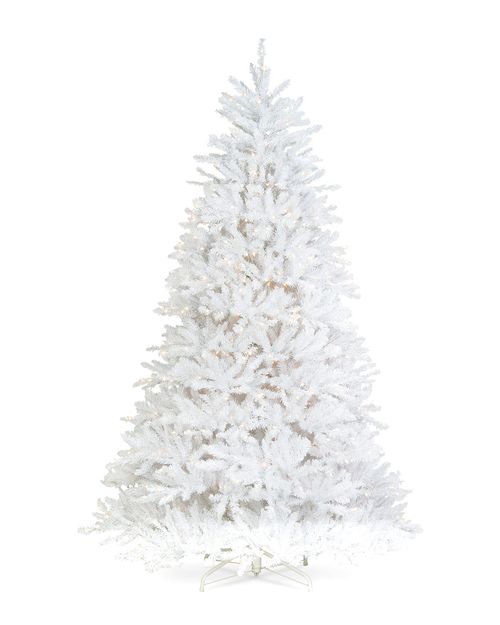 National Tree Company 9ft Dunhill White Fir Tree with 900 Clear Lights