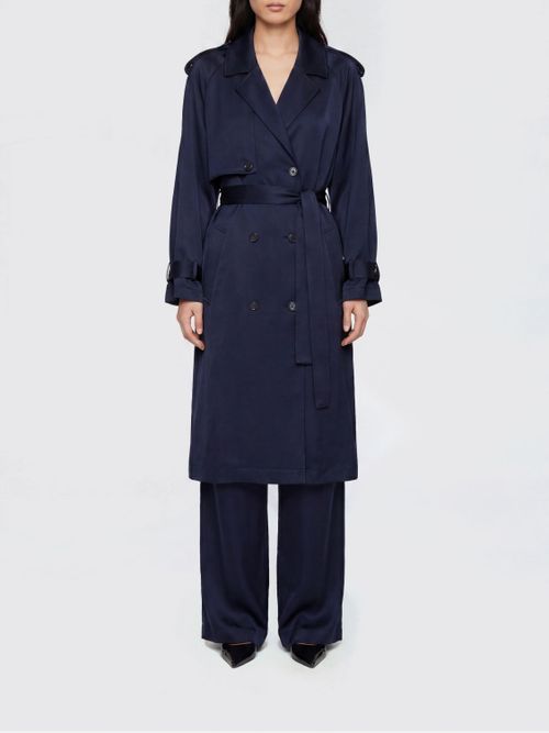 Coat Woman color Navy