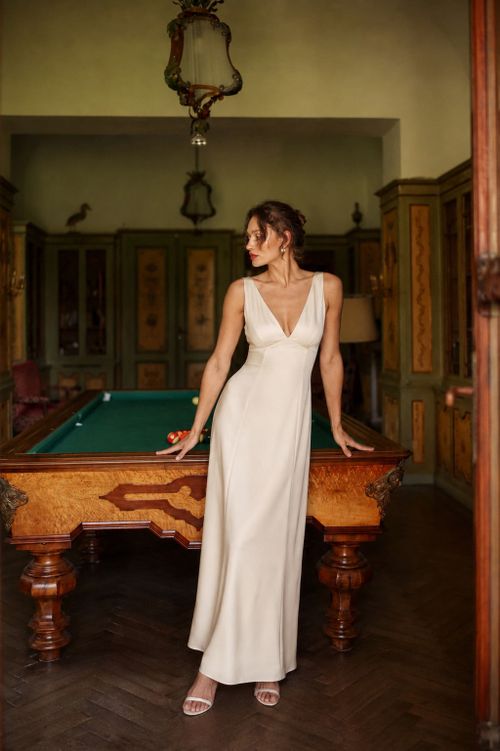 Champaigne Maxi Dress Calista